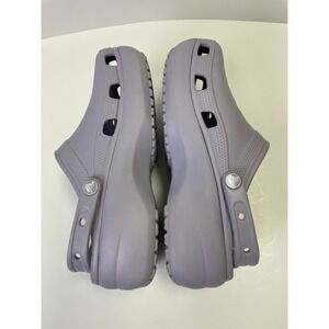CROCS Classic Platform Clogs in Lavender